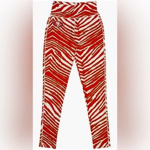(NWT) NFL ZUBAZ SAN FRANCISCO 49ers Women’s (S) leggings